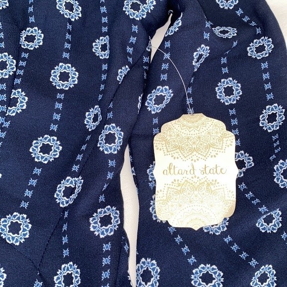 Altar’d State Juneau Navy Dress - Size S - Picture 9 of 9